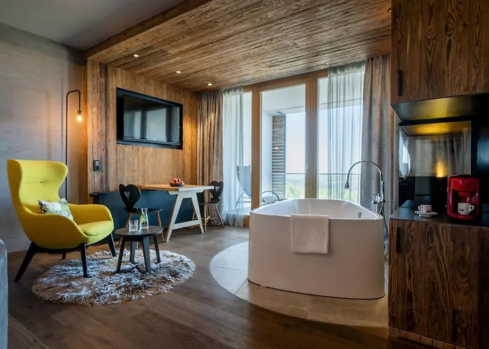 Hotell Huettenhof - Wellnesshotel & Luxus-bergchalets - Adults Only